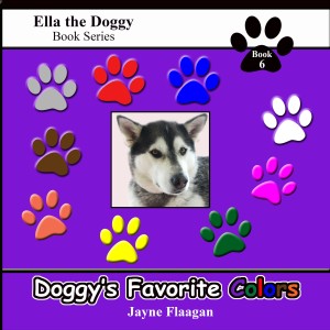 doggys color book front cover